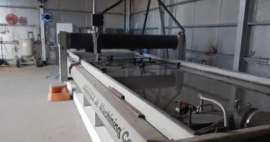Industrial innovation adoption (OMAX waterjet)